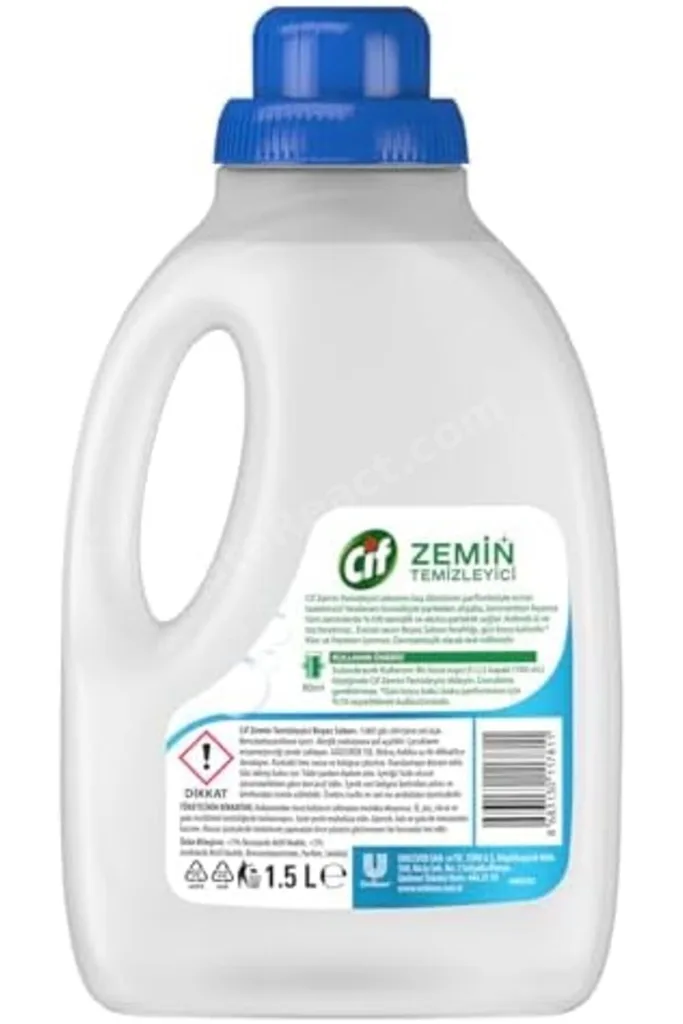 TTKTEKNOLOJİ Cif Zemin Temizleyici Beyaz Sabun 1500 ml 2li paket TTKTEKNOLOJİ 2026 395519