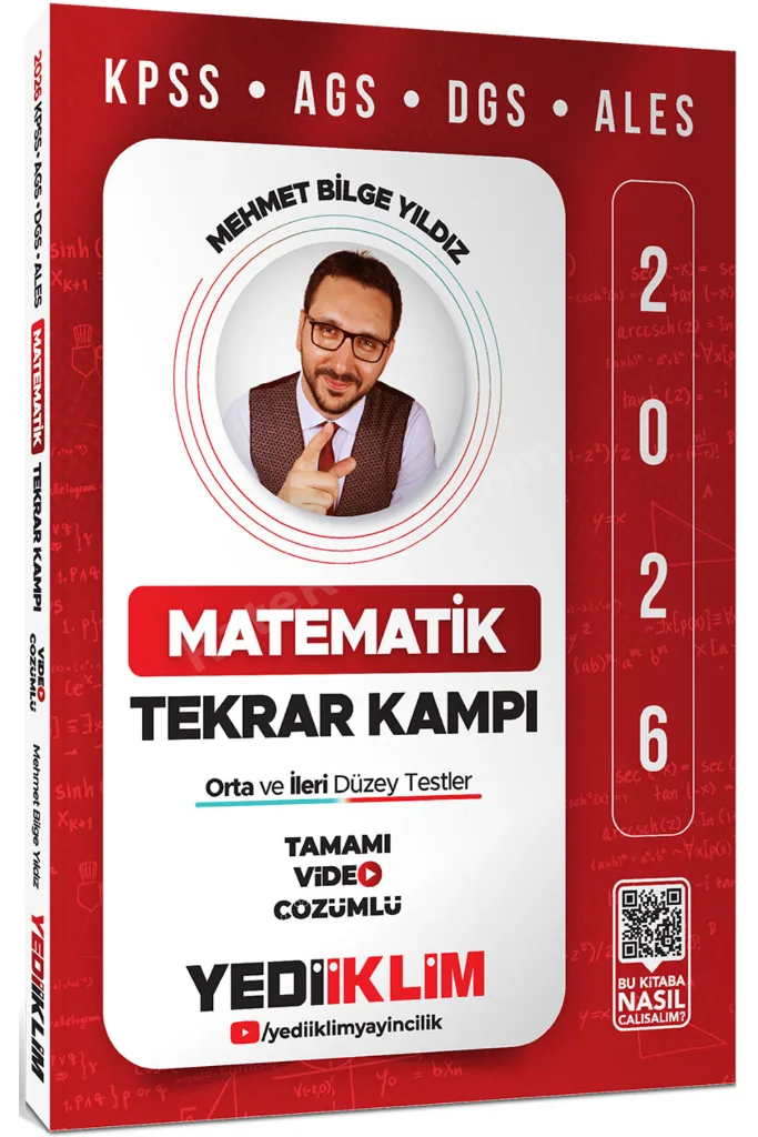 2026 KPSS AGS DGS ALES Matematik Tamamı Video Çözümlü Tekrar Kampı