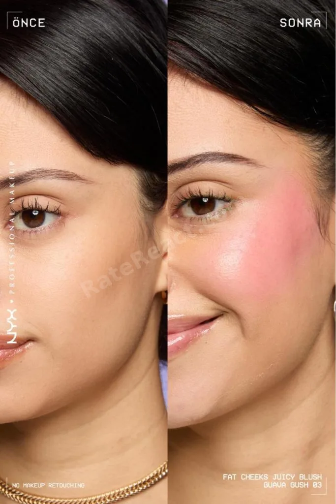 Fat Cheeks Islak Bitişli Likit Allık - 3 Guava Gush