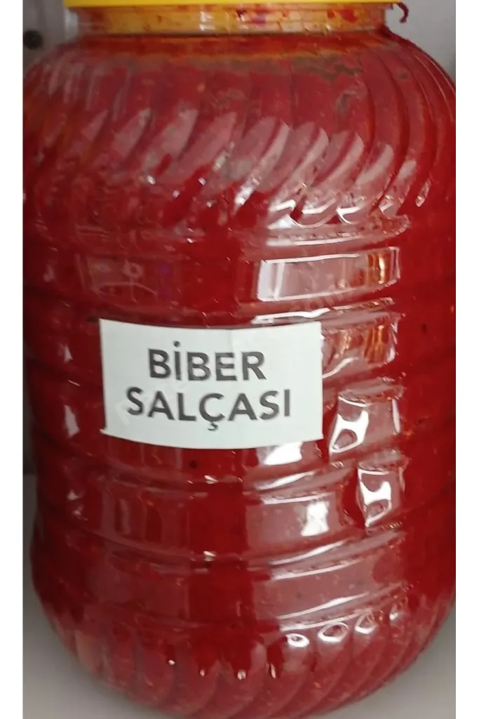 HATAYIN BİBER SALÇASI ev yapımı 1 kg