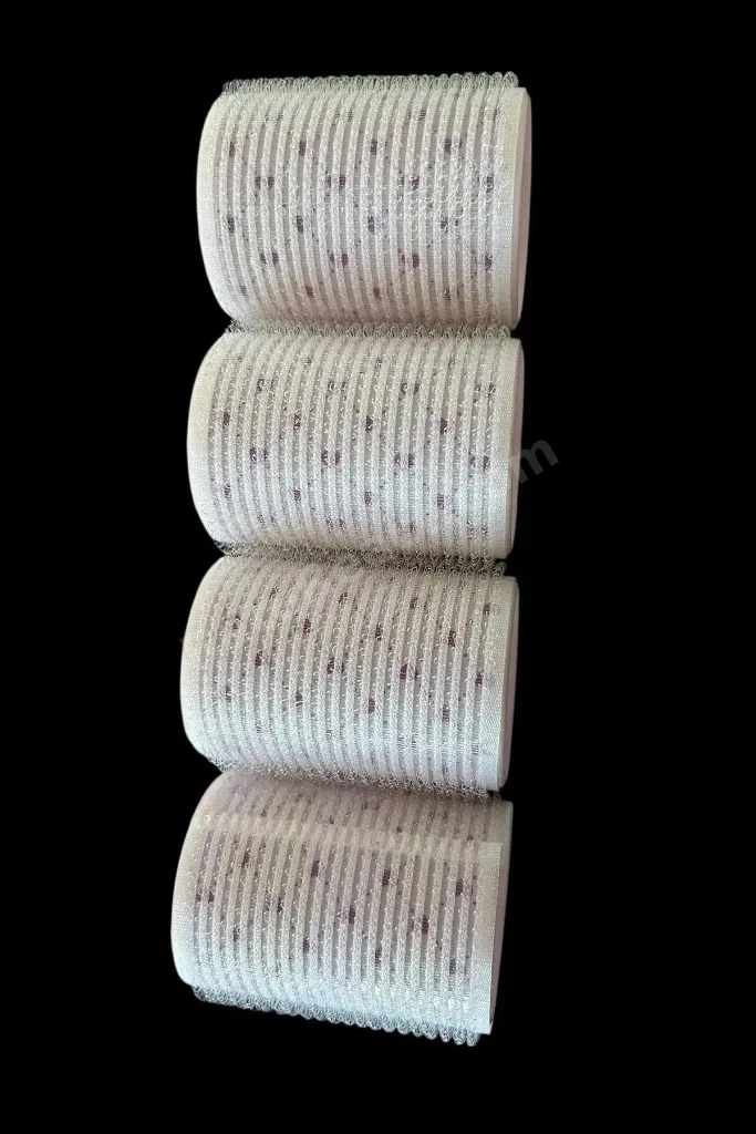 4 ADET CIRTLI BİGUDİ SET/YAPIŞKANLI SAÇ BİGUDİSİ/4'LÜ BÜYÜK BOY SAÇ BİGUDİSİ
