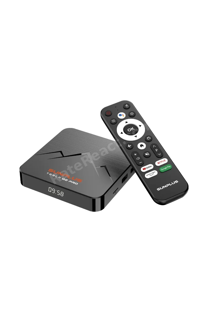 | Tesla Q2 Pro | 6K Android Tv Box | 2+16G | Ses Komutlu + Bluetooth Air Kumanda