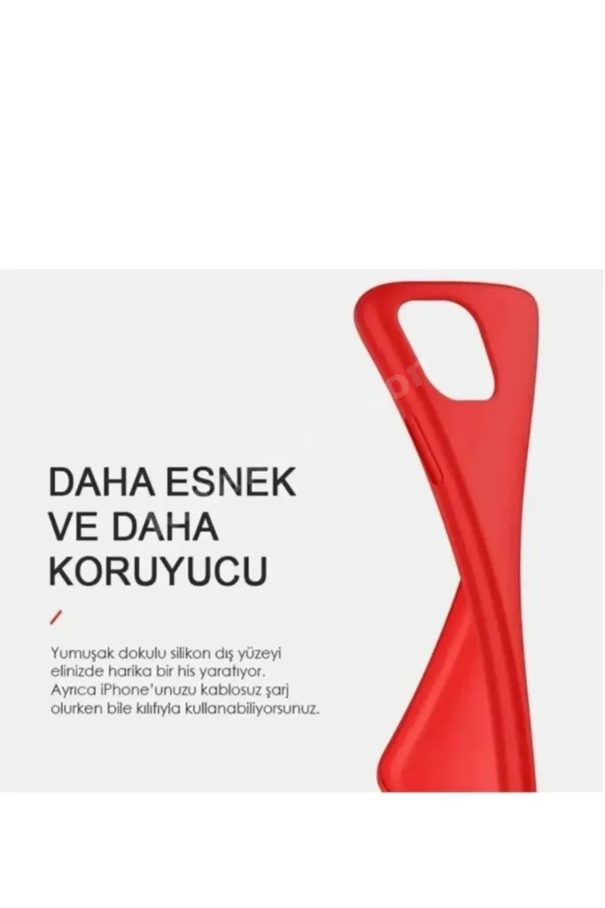 İphone 13/14 ile uyumlu slikon lansman telefon kılıfı