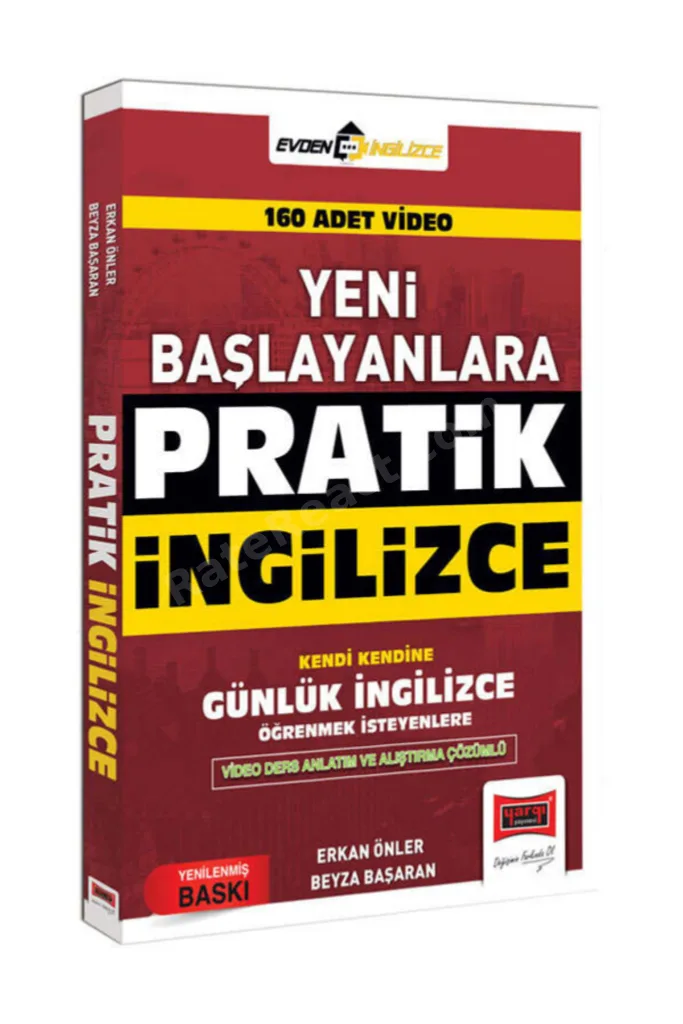 Erkan Önler İle İngilizce Öğrenme ve Kelimeler Seti Temel Orta Başlangıç