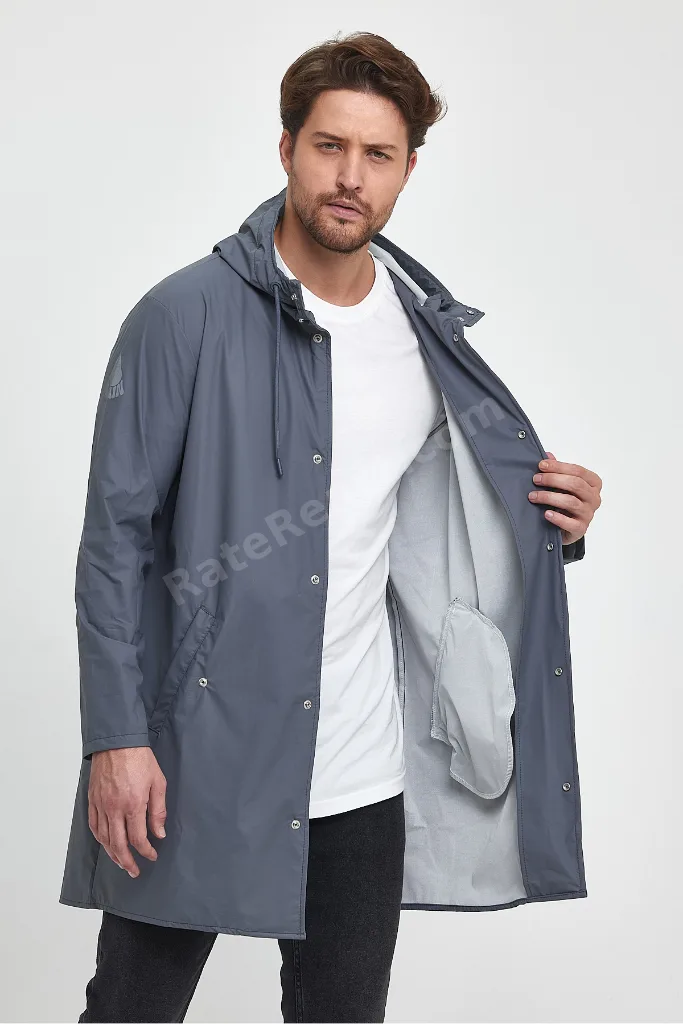 Stay Dry Gri Erkek Yağmurluk