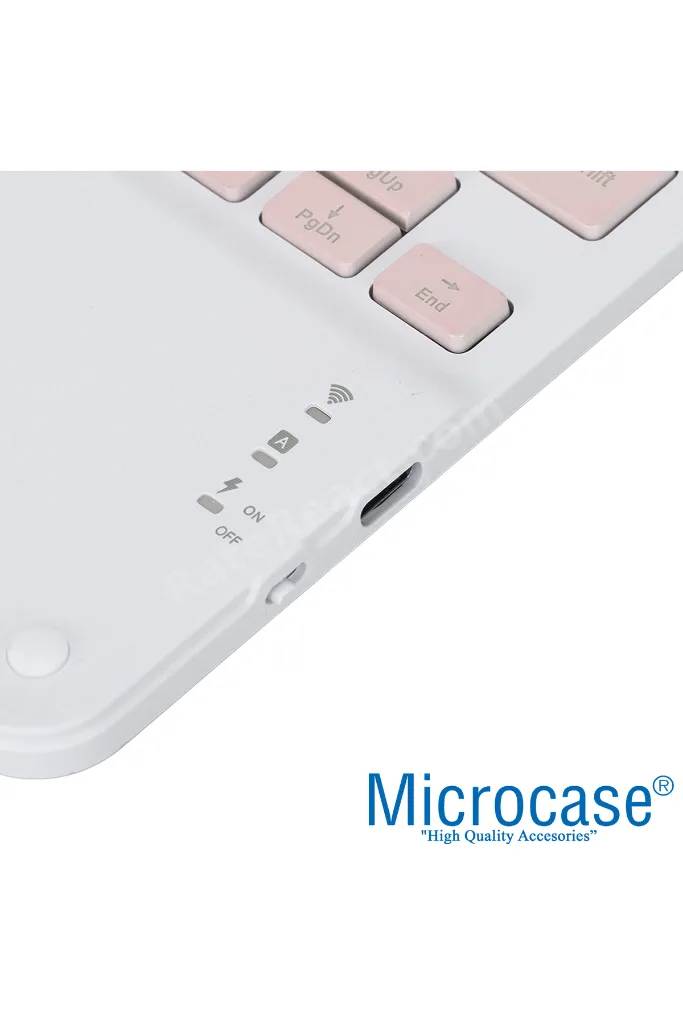 Tablet ve Telefonlar için Şarjlı Touchpadli Türkçe Bluetooth Klavye - AL2724