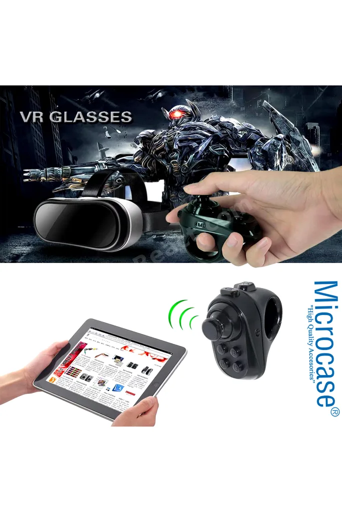 R1 VR Sanal Gerçeklik Gözlükleri için Kablosuz Bluetooth Kumanda Çok Fonksiyonlu Joystick -AL4819