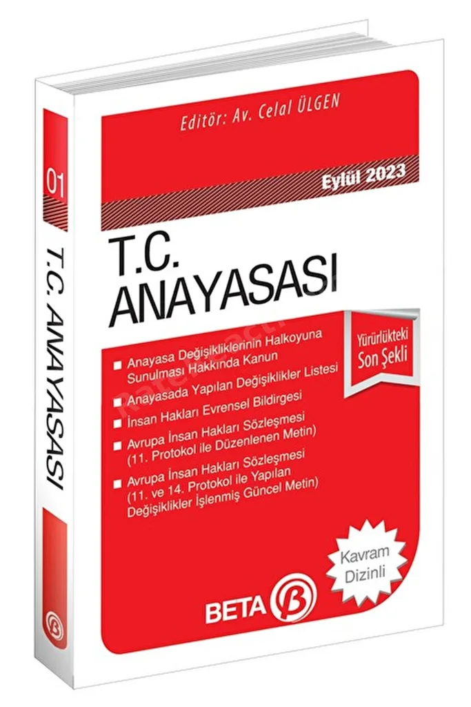 T.C. Anayasası / Kolektif / Beta Kitap / 9786254235344
