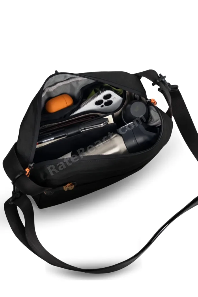 Rove Sling Unisex Su Geçirmez Çapraz Çanta | Hafif, Katlanabilir, Leke Tutmaz