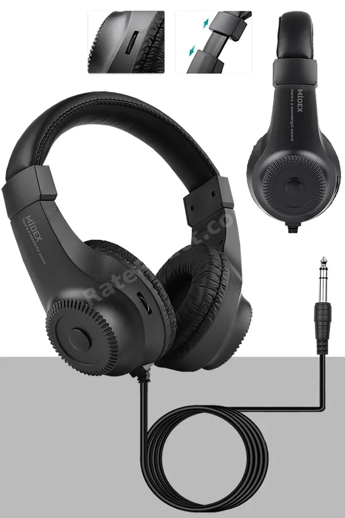 Rs-20 Stereo Kulaklık Çok Amaçlı Stüdyo Referans Dinleme Dj&nbsp;(6.35 Mm Jack Çıkışlı)