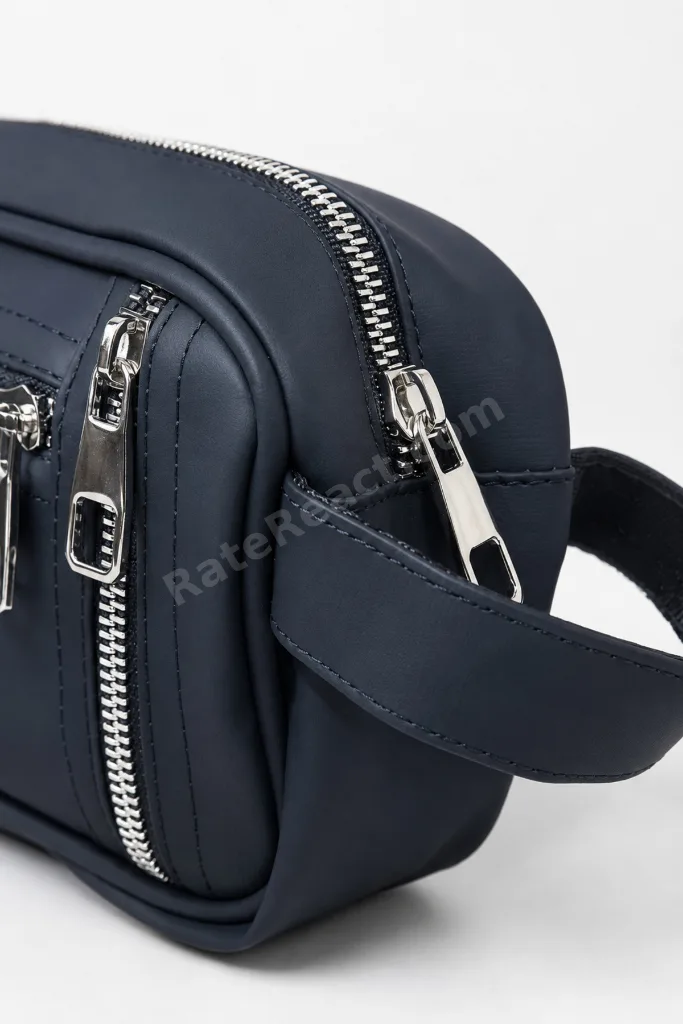 Erkek Siyah Orta Boy Portföy & Clutch & Tıraş El Çantası