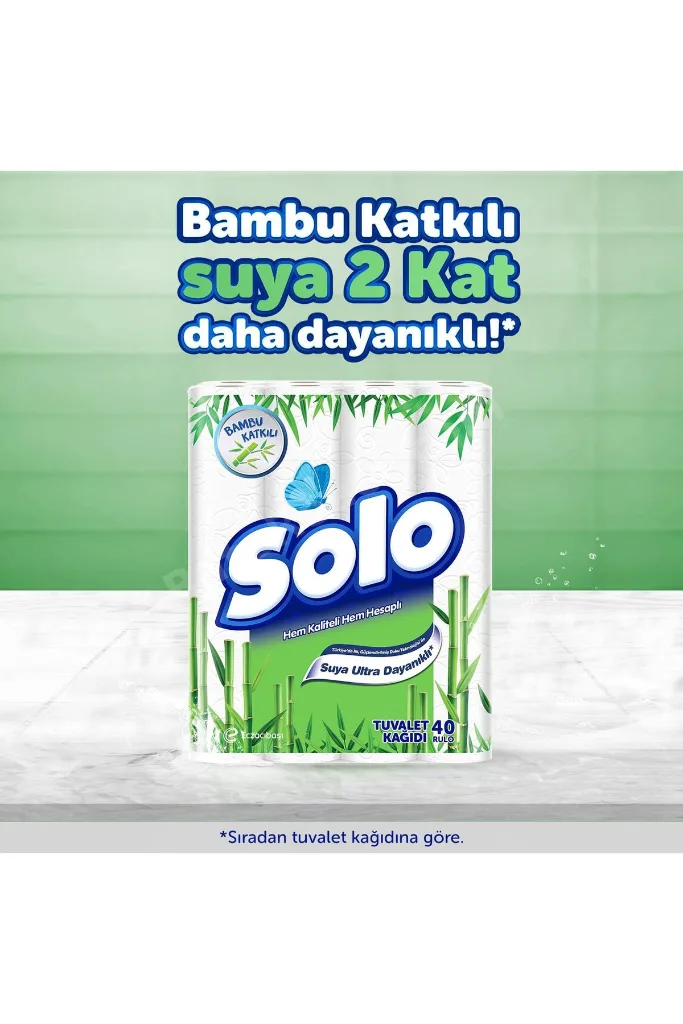 ElivoraSell SOLO Bambu Katkılı Tuvalet Kağıdı 40’lı 1203179