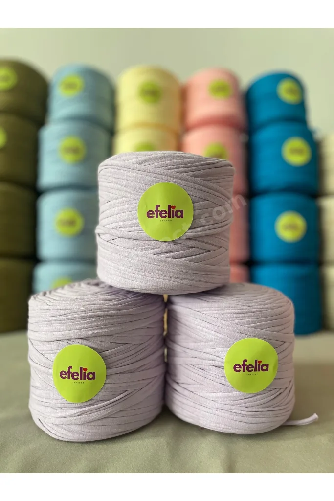 LİLA PENYE İP ÇANTA ÖRGÜ İP - (600-650GR) 1 ADET