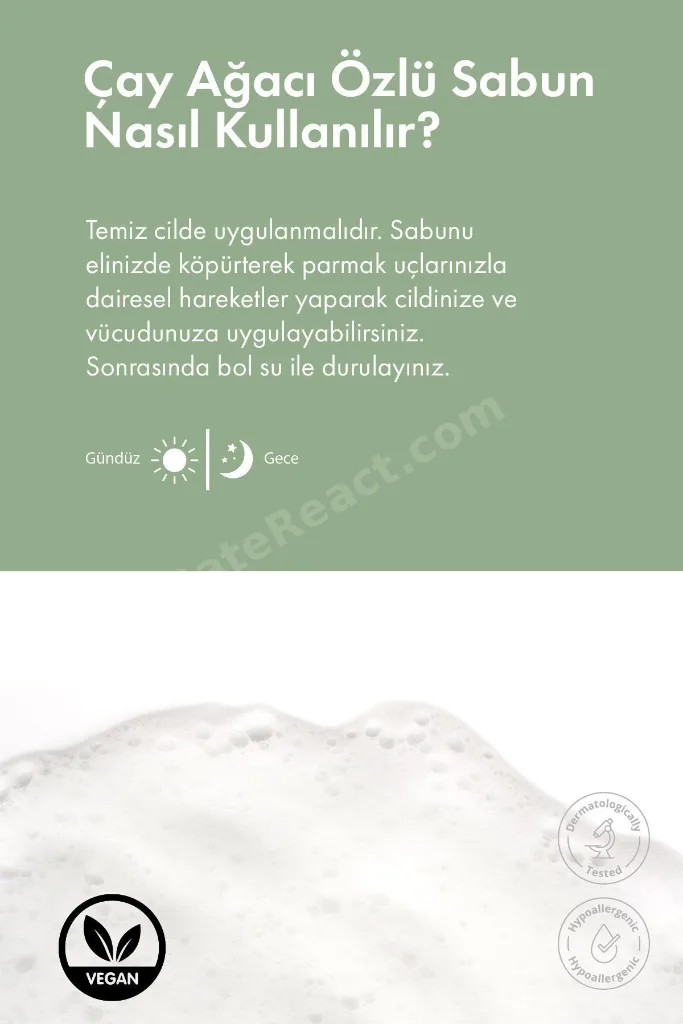 Çay Ağacı Sabunu Doğal 150 Gr