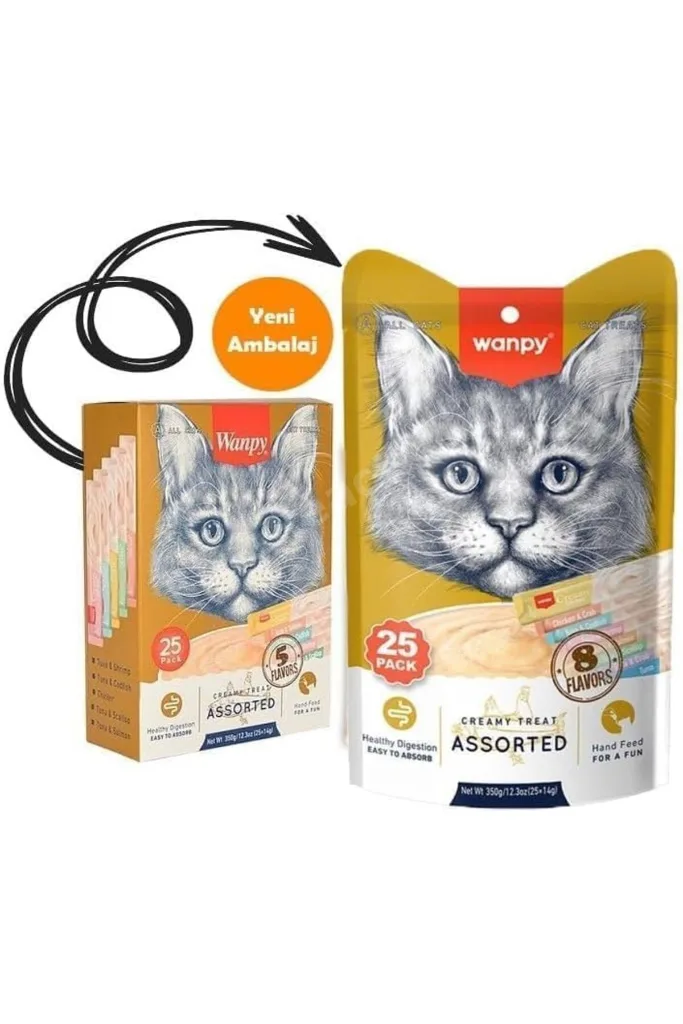 TTKTEKNOLOJİ Karışık Sıvı Kedi Ödülü RA-Mİ x (25 x 14 gr) X 2 Adet TTKTEKNOLOJİ 2026 395519