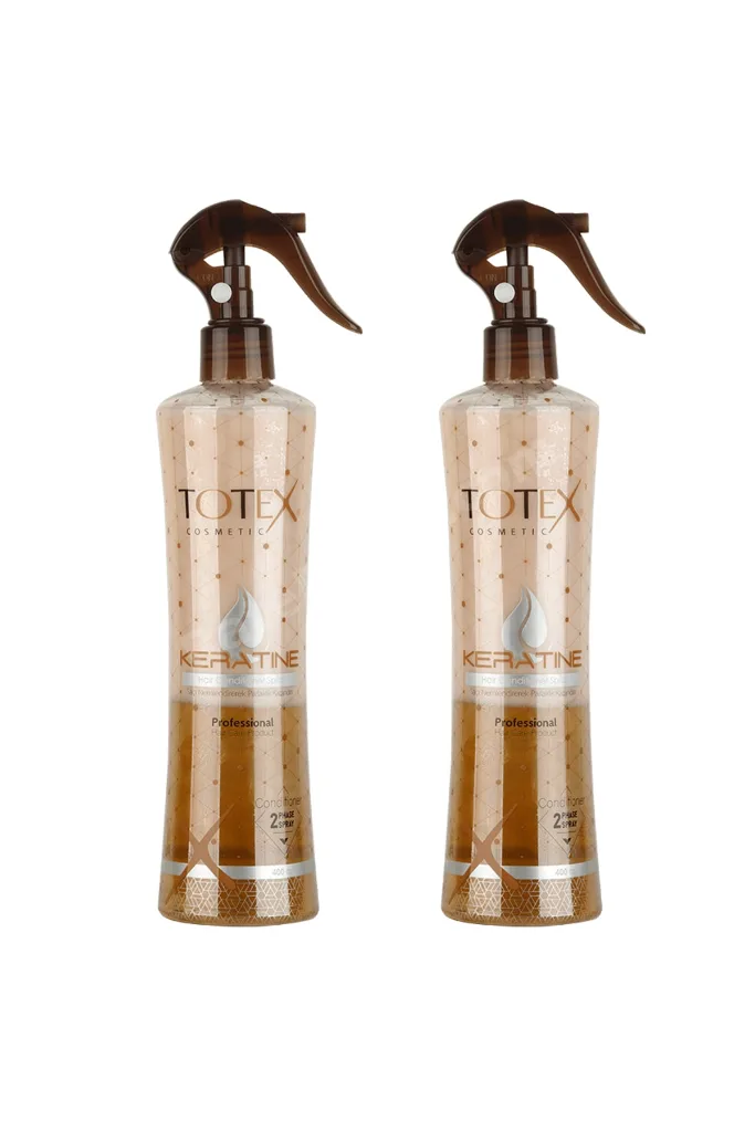 2 Fazlı | Saç Onarıcı | Besleyici | Keratin Fön Suyu 400 ml ( 2'li Paket )