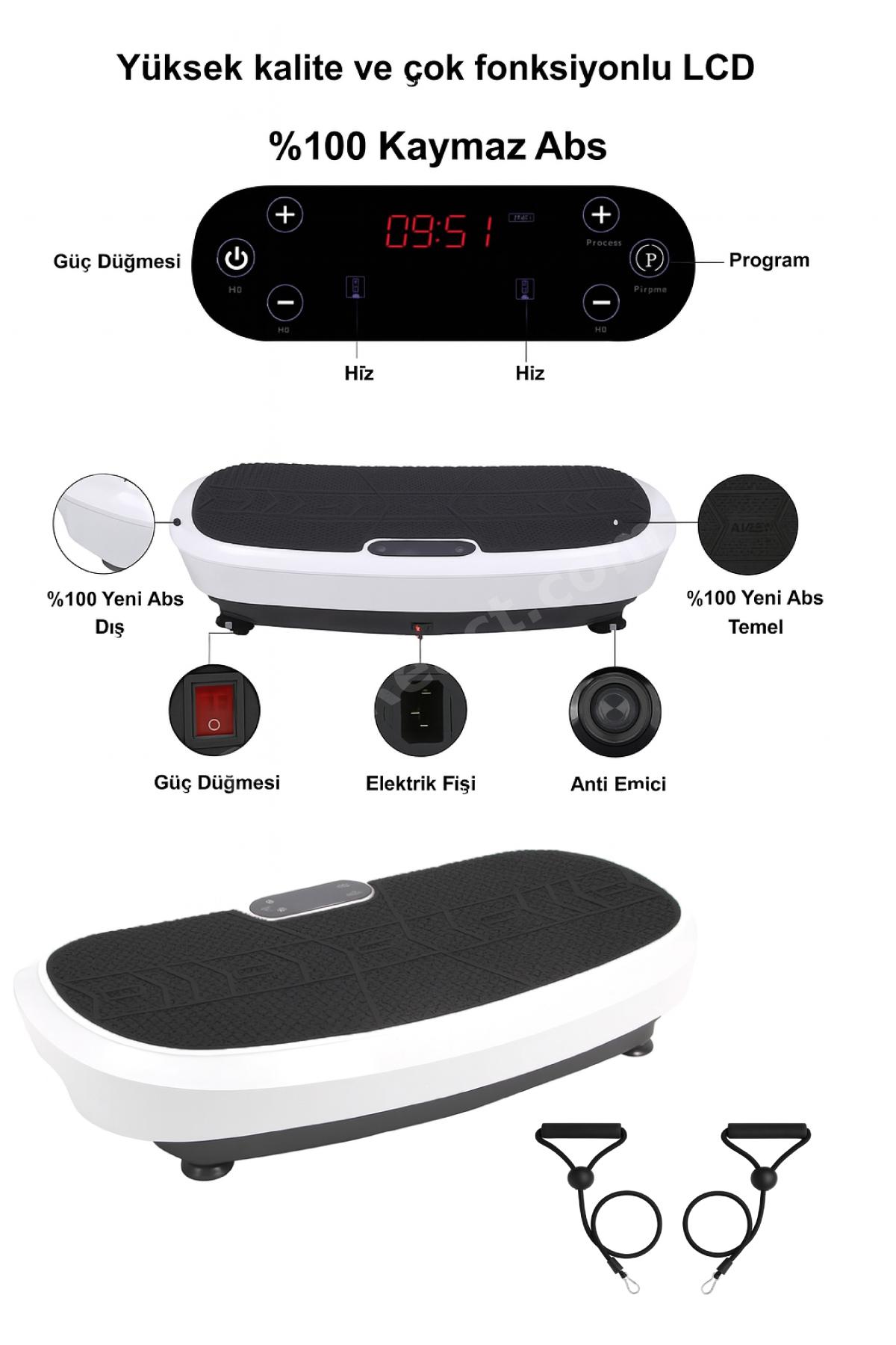 2d Özellikli Bluetoothlu Kondisyon Aleti Ve Egzersiz Aleti Crazyfit - Müzik Özellikli