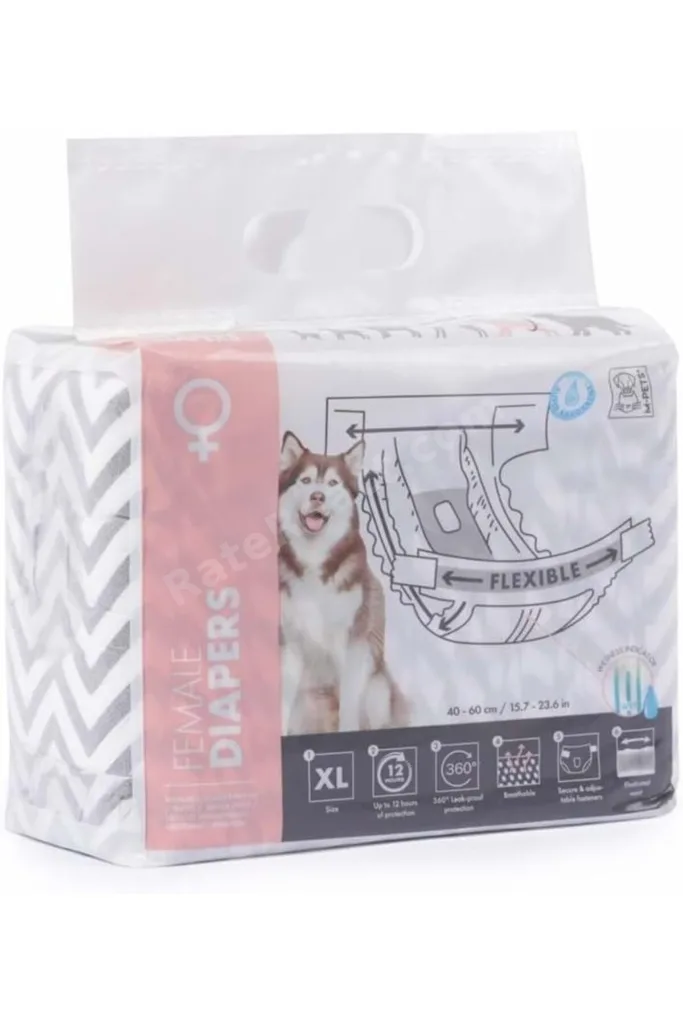 TTKTEKNOLOJİ M-Pets Diapers Dişi Köpekler İçin Külot XL 10'lu TTKTEKNOLOJİ 2026 395519