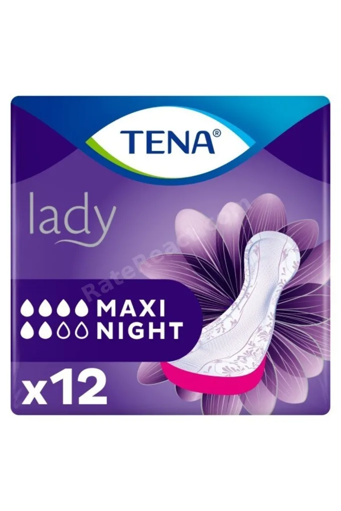 Lady Protect+ Maxi Night Mesane Pedi 8 Damla - 12'li 1 Paket (12 Adet)