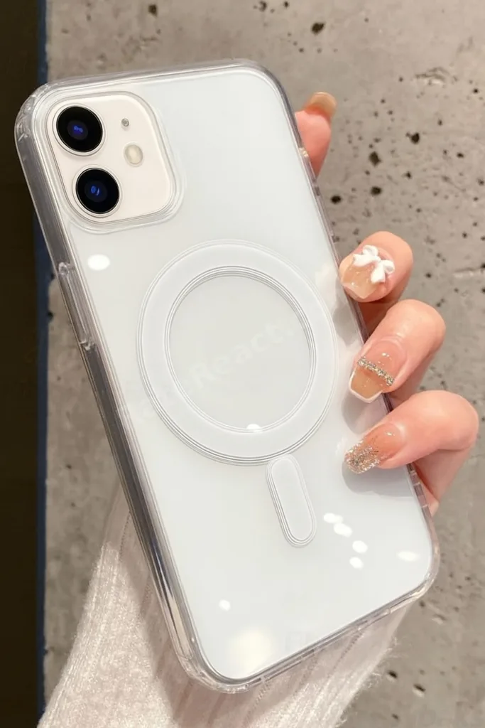 (İçi ve Dışı Jelatinli) iPhone 11 Kılıf Magsafe Wireless Köşe Koruma Darbe Emici Şeffaf Sert Silikon