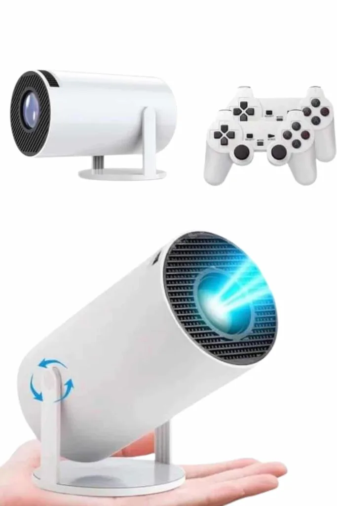 4K Wireless Çift Kollu Kumandalı Oyun Projeksiyonu Retro Video Oyunu Yeni Nesil - LSNTKN-RS4