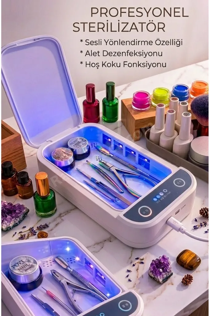 4 Kademeli Profesyonel UV Sterilizasyon Cihazı - Dezenfekte Makinesi - UV Sterilizer