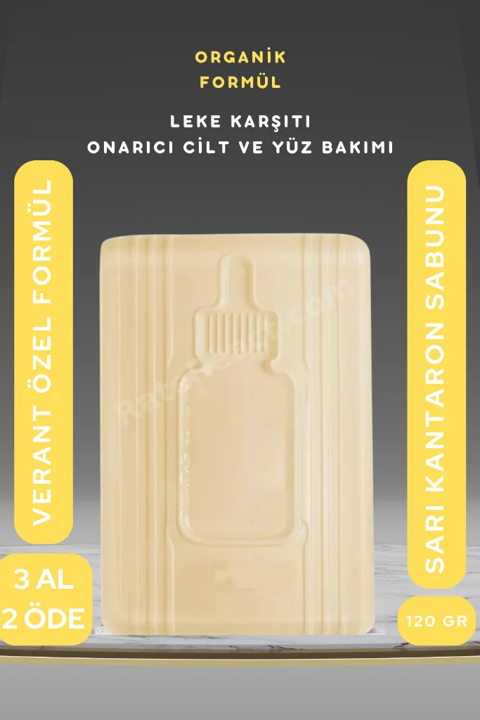 Sarı Kantaron Sabunu - ve Cilt Onarıcı Yüz Sabunu