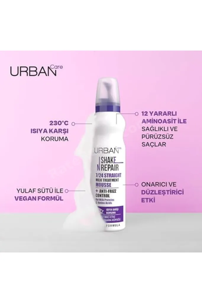 Care Shake N Repair 7/24 Düzleştirici Etkili Saç Bakım Köpüğü, 150 Mililitre, Vegan 1219822