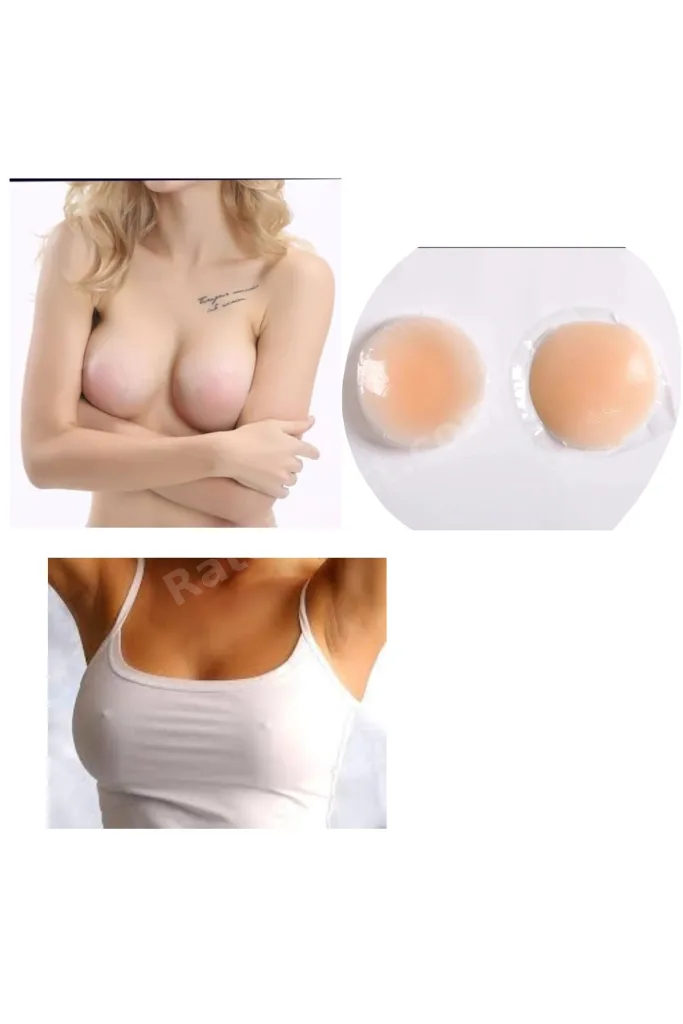 Göğüs Ucu Silikon Güğüs Ucu Kapatıcı Pad Bant Yıkanabilir Bikini Altı Kapatıcı