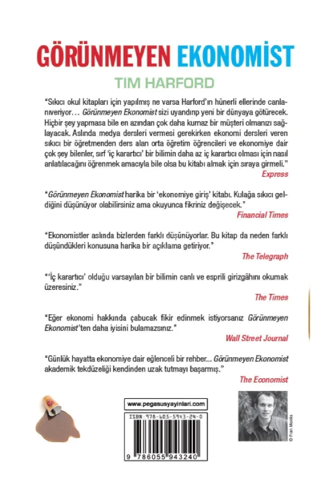 Görünmeyen Ekonomist – Tim Harford