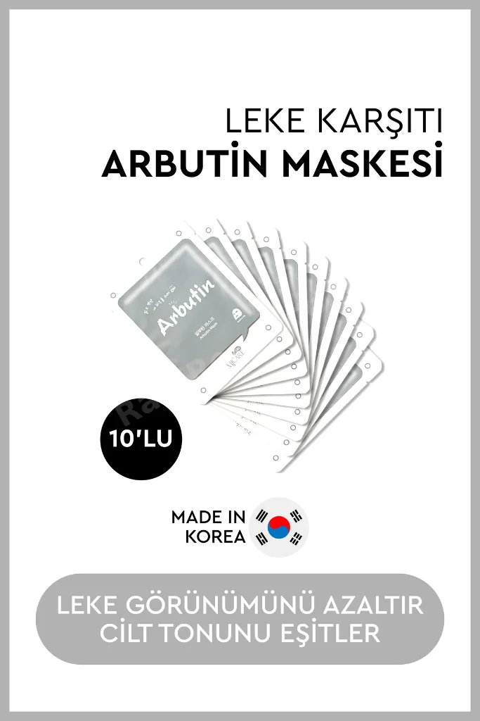 On Arbutin Mask - Arbutin Özlü Yüz Maskesi 10'lu