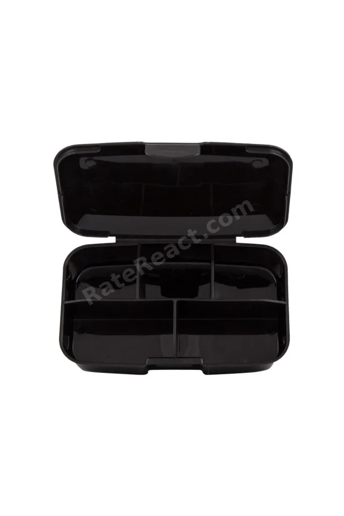 Black Pillbox (hap Saklama Kutusu)