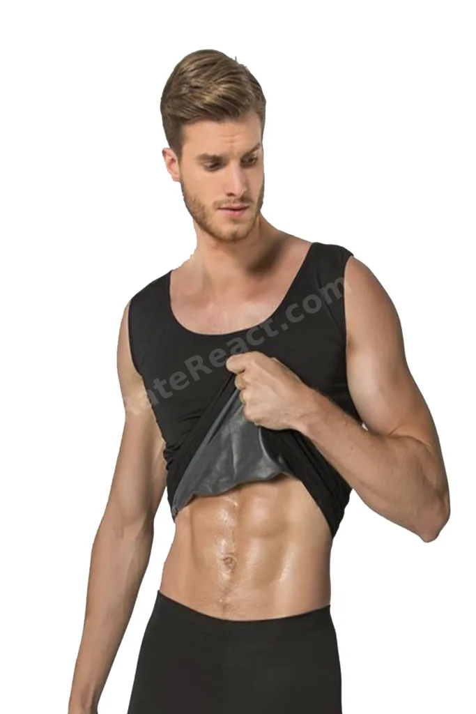 Siyah Erkek Termal Sauna Atlet - 744 - Beden S