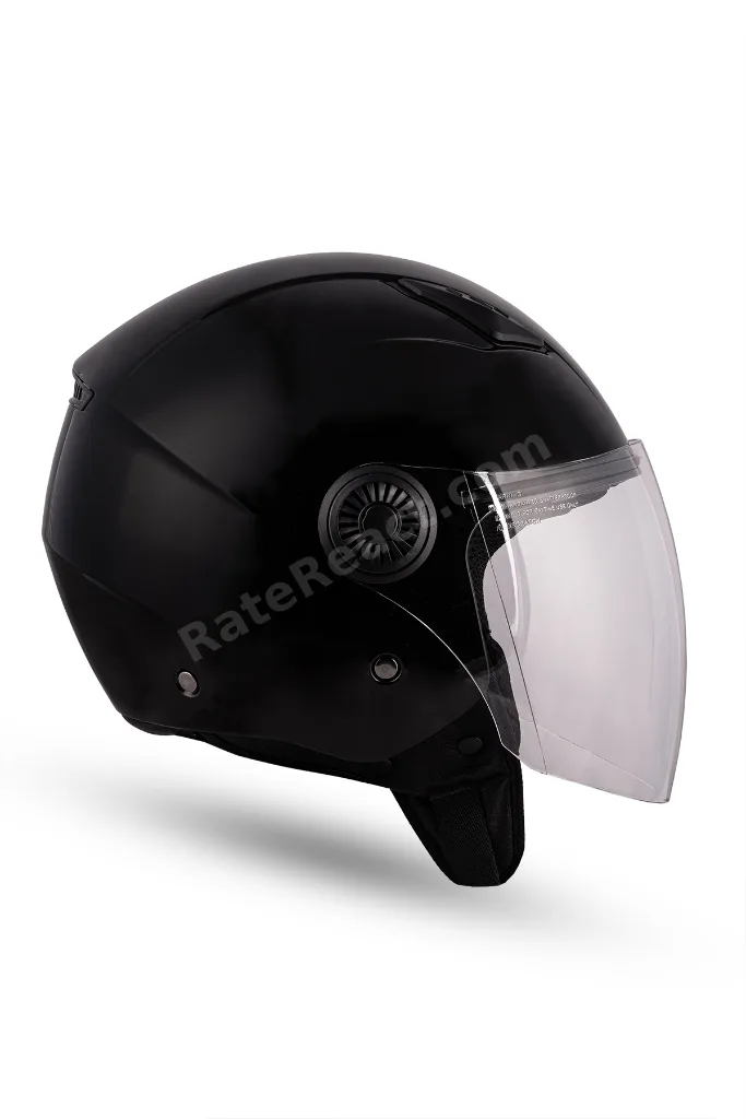 Ventus Parlak Siyah Kask