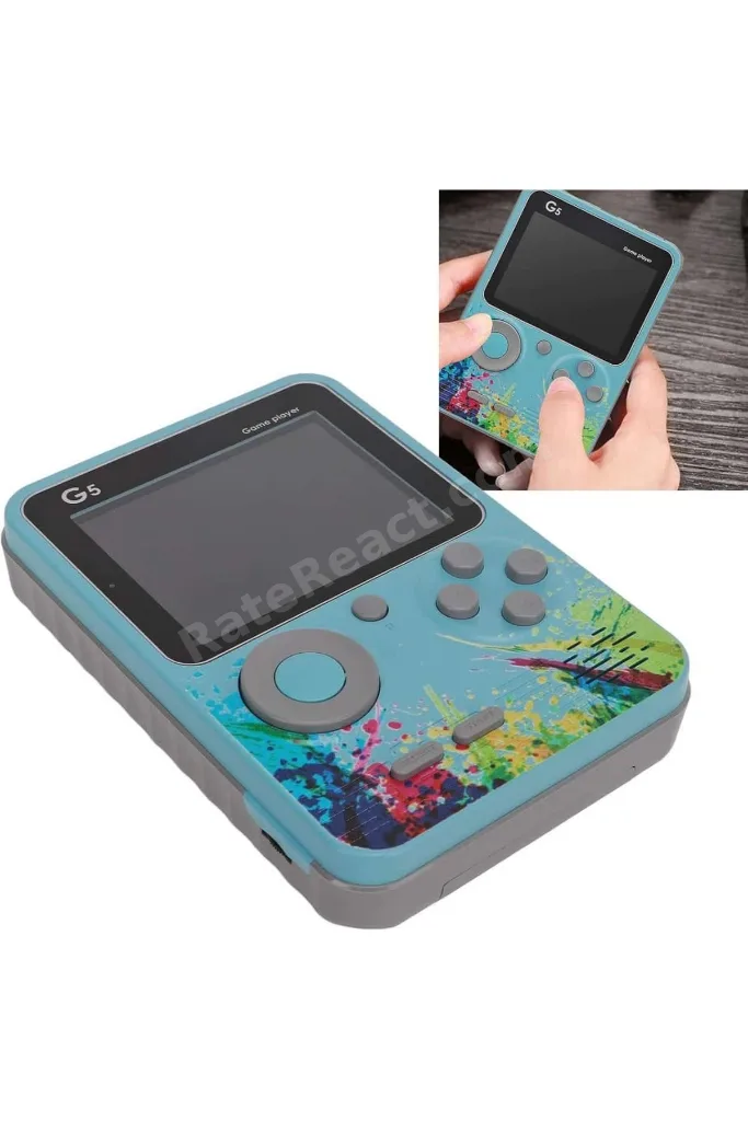 3 İnç Ekran 500 Oyunlu Game Box Mini Taşınabilir Oyun Konsolu - Lisinya