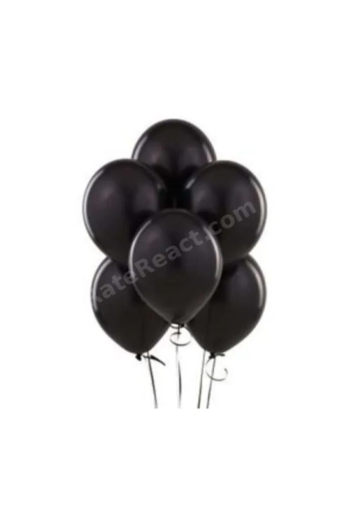 Lateks Balon Siyah 10 Adet Kb1252