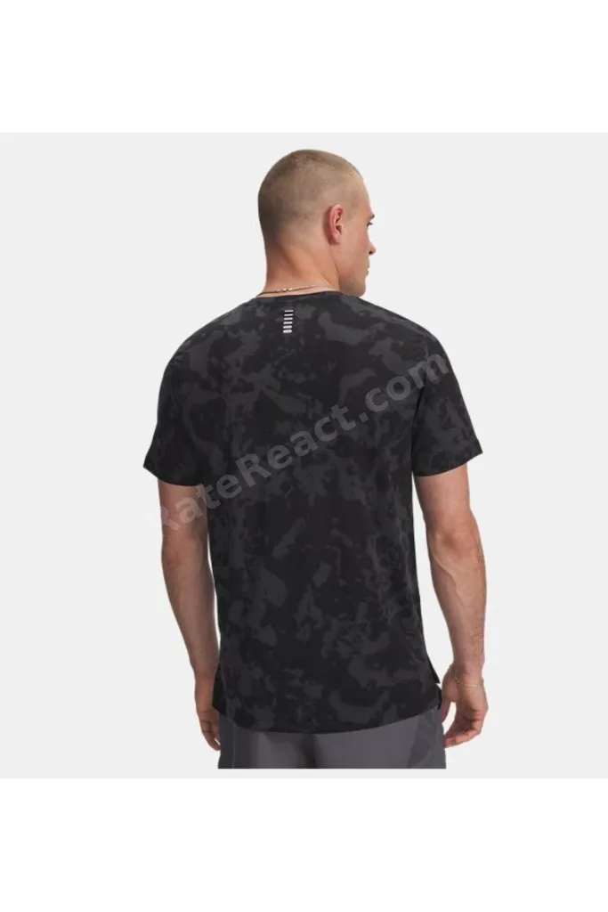 Erkek UA Launch Printed Kısa Kollu T-Shirt 6006110-016