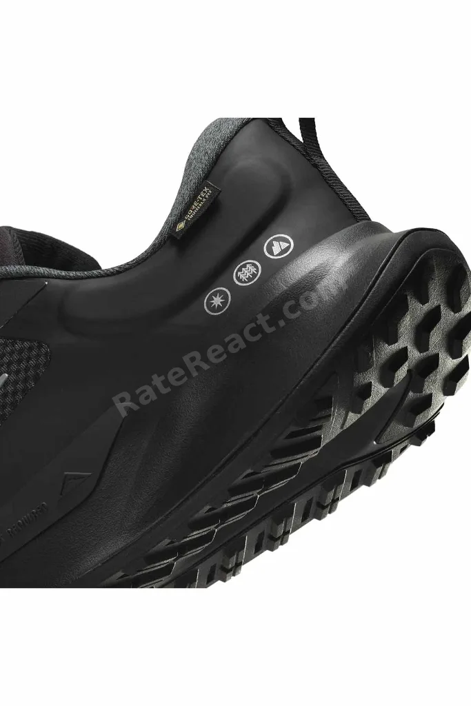 Erkek Siyah Gore-Tex Su Geçirmez Outdoor Arazi Koşu Ve Yürüyüş Ayakkabısı