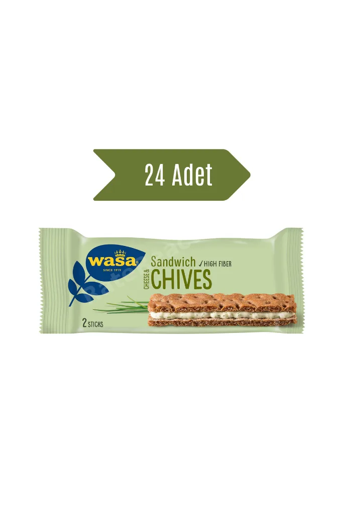 Sandwich Cheese & Chives / Frenk Soğanlı & Krem Peynirli Sandiviç 37 G x 24 Adet