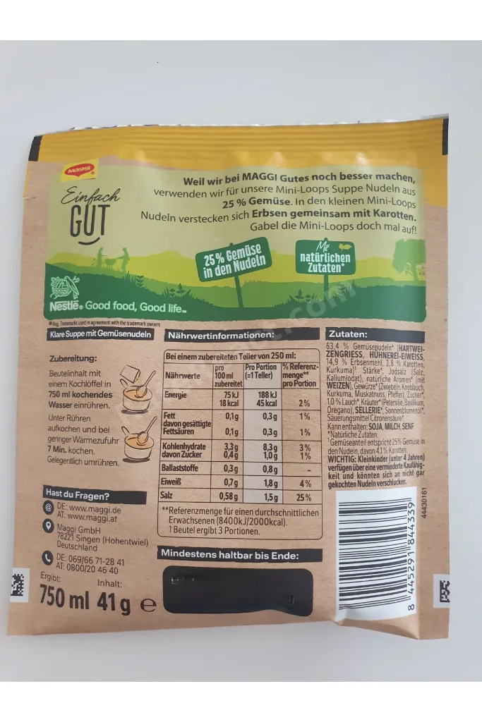 Mini-Loops Suppe