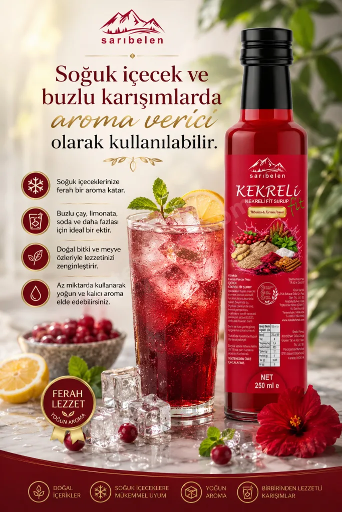 Kekreli Fit Şurup Mix 250 ml