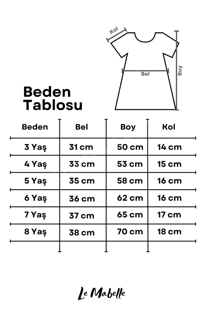 Lila Gül Dokulu Tül Etekli Kız Çocuk Elbise - Dara