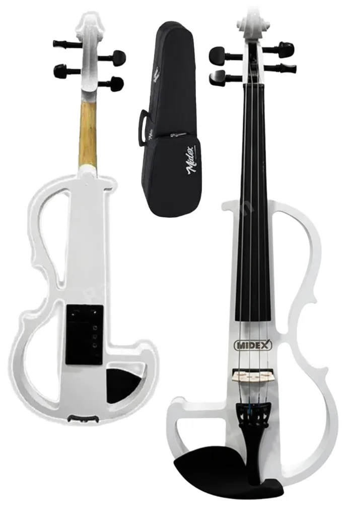 Rcz-606w Elektro Keman Seti Beyaz (kulaklık Kablo Metod Yastık )
