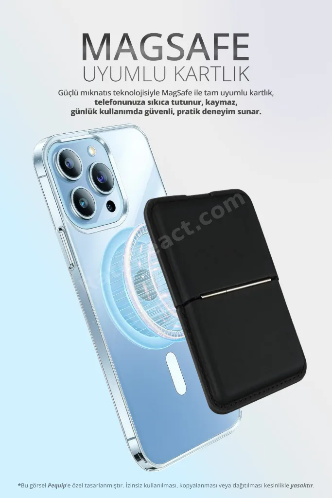 Magsafe Deri Kartlık Kılıf iPhone 12 13 14 15 16 17 Plus Pro Max Uyumlu Manyetik Standlı Pop-Up 3 Hazneli
