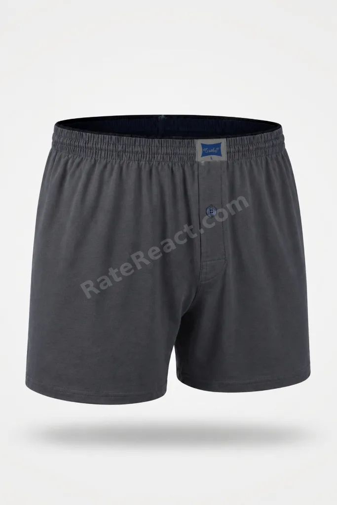 Tutku Erkek Penye Boxer Pamuklu - 6 Adet Rahat Kalıp Nefes Alan Kumaş Boxer