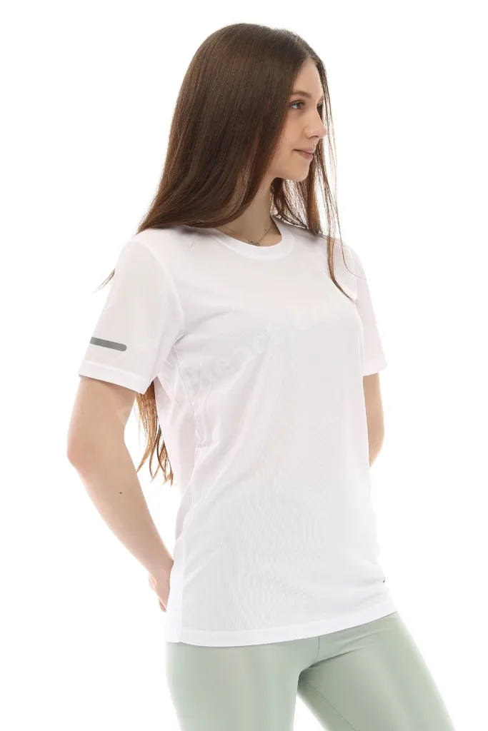Kadın Nem Emici Hızlı Kuruma Atletik Teknik Performans Spor T-shirt