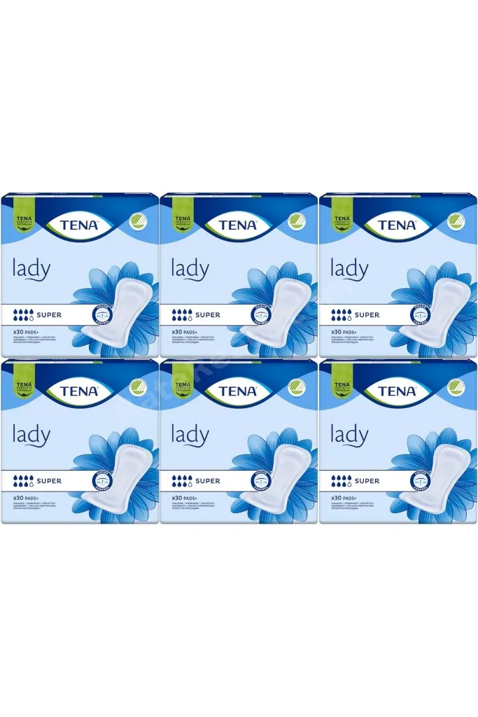 Lady Süper Kadın Mesane Pedi 180 Adet