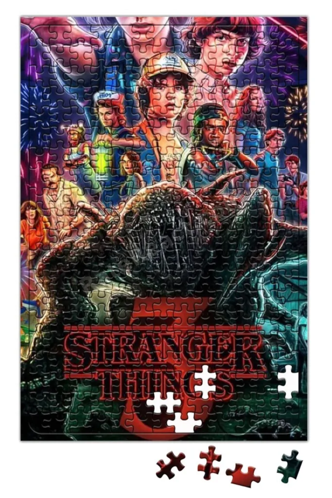 Stranger Things Puzzle 240 Parça Yapboz