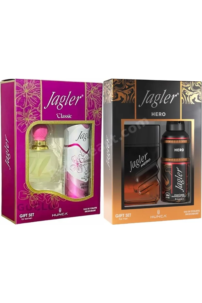 Parfüm Seti (Karma Set) Kadın 60ML Classic + Deodorant / Erkek 90ML Hero + Deodorant