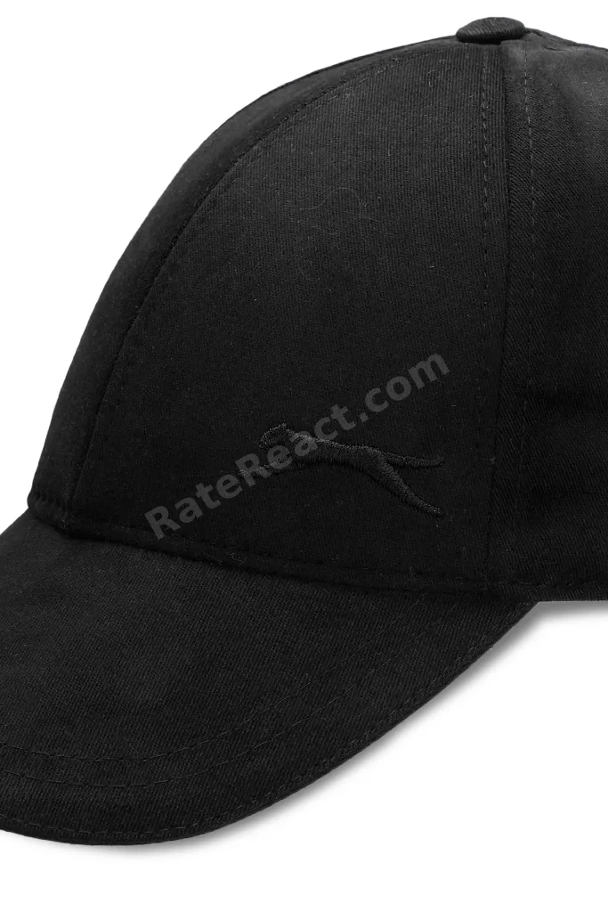 Panther Logo Sılva Unisex Şapka Siyah / Siyah